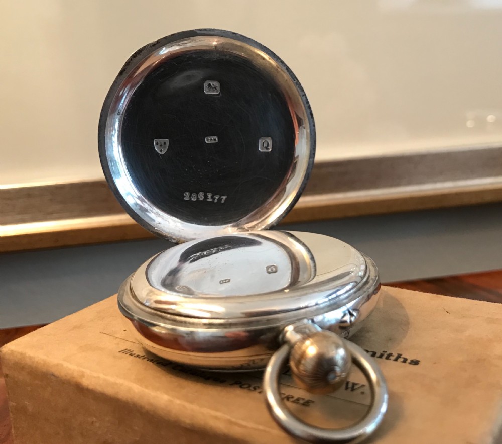 Victorian Silver Pocket Watch, Chester 1899 View VIII