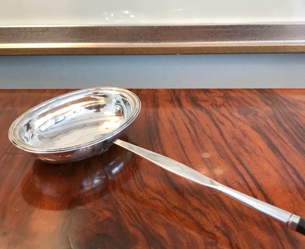 George IV silver toddy ladle by William Bateman  View III