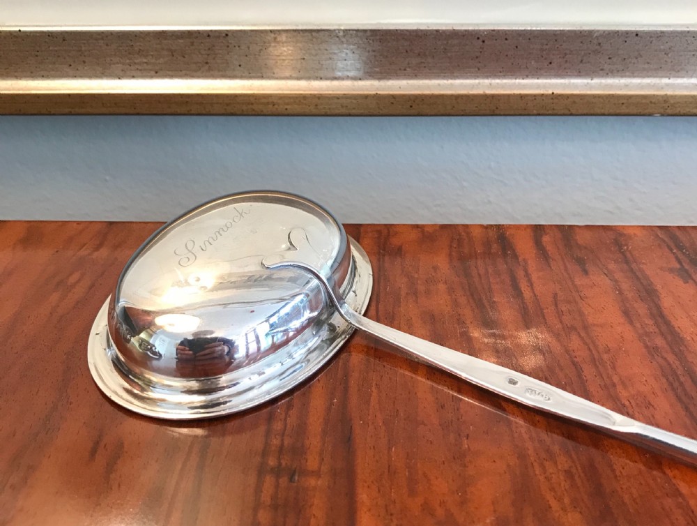 George IV silver toddy ladle by William Bateman  View V
