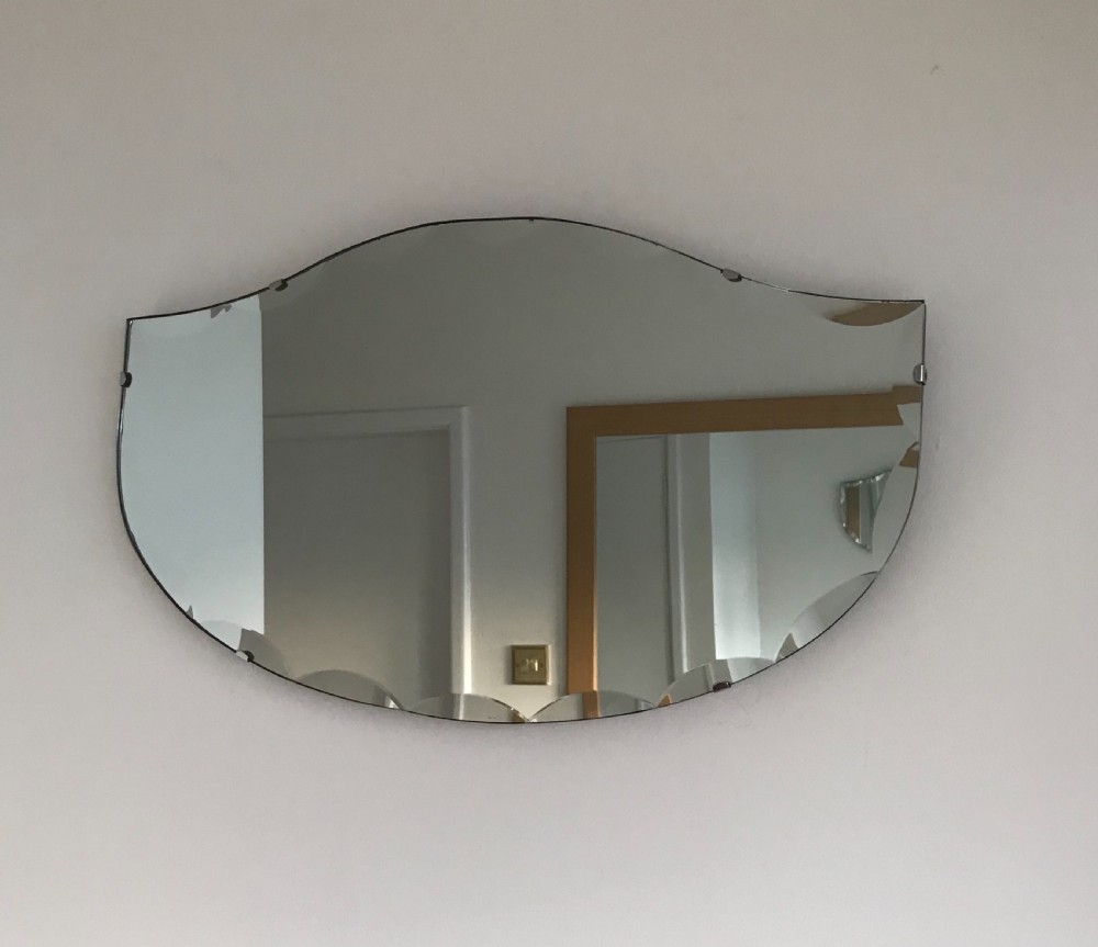 Art Deco Wall Mirror View II