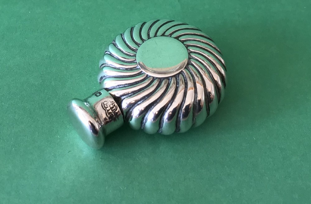 Fabulous Edwardian Silver Scent Bottle