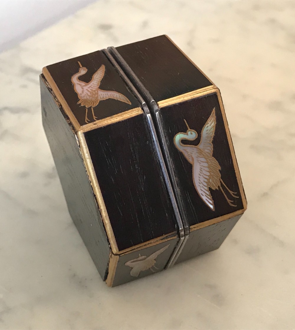 Fine Meiji Period Box View IX