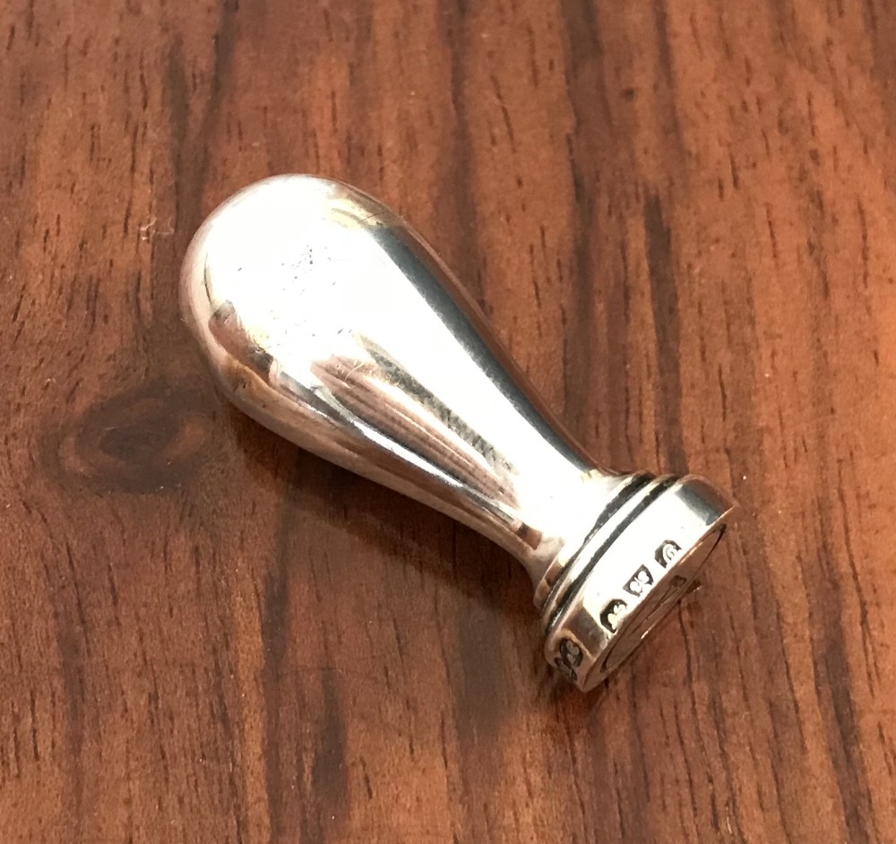 Quality Silver Seal by Sampson Mordan, Chester 1914