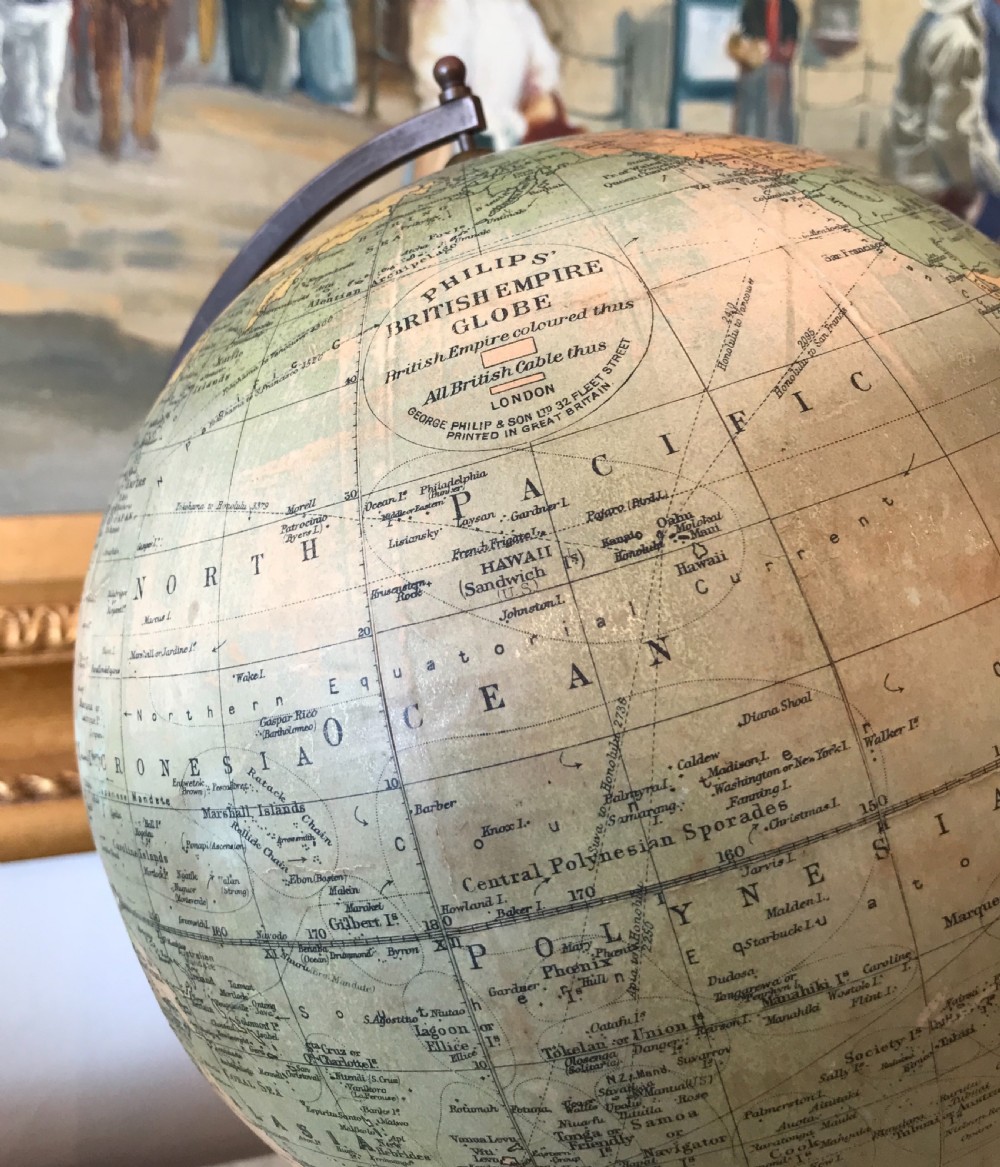 Philips British Empire Terrestrial Globe View VI