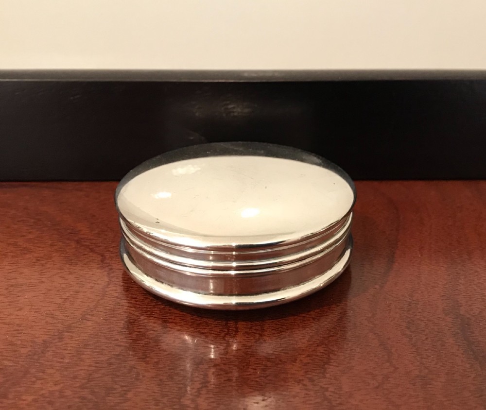 George V Silver Snuff Box by Deakin & Francis  View II