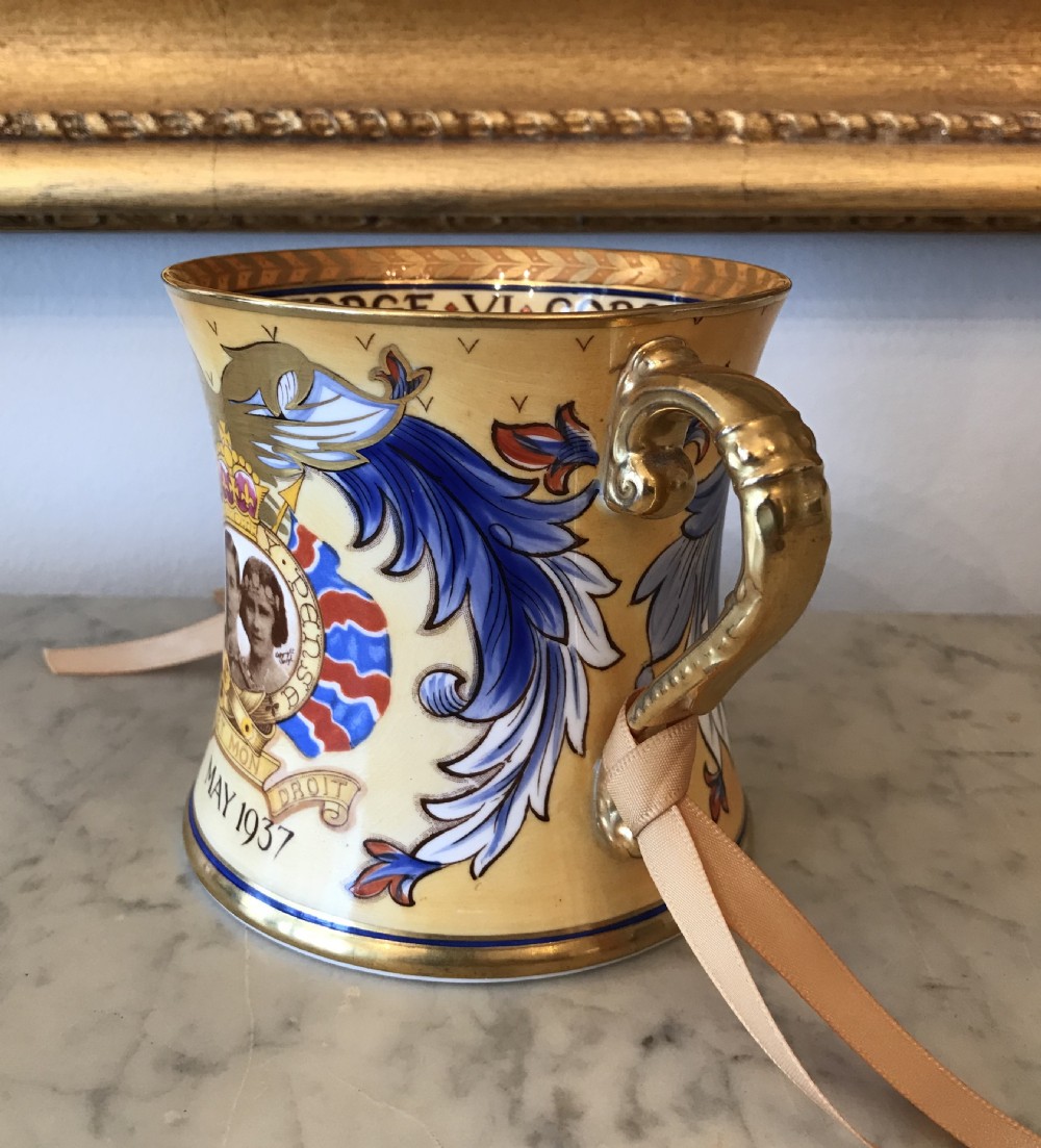 Stunning Coronation Loving Cup, 1937 by Shelley View III