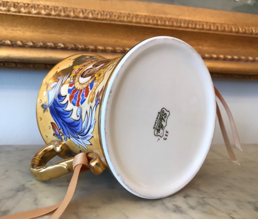 Stunning Coronation Loving Cup, 1937 by Shelley View VII