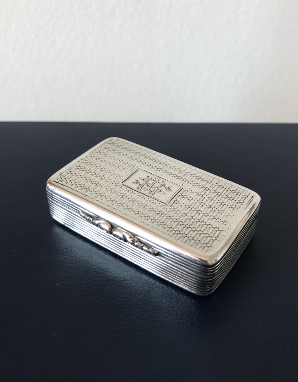 William IV Silver Snuff Box by Thomas Shaw, hallmarked Birmingham 1838