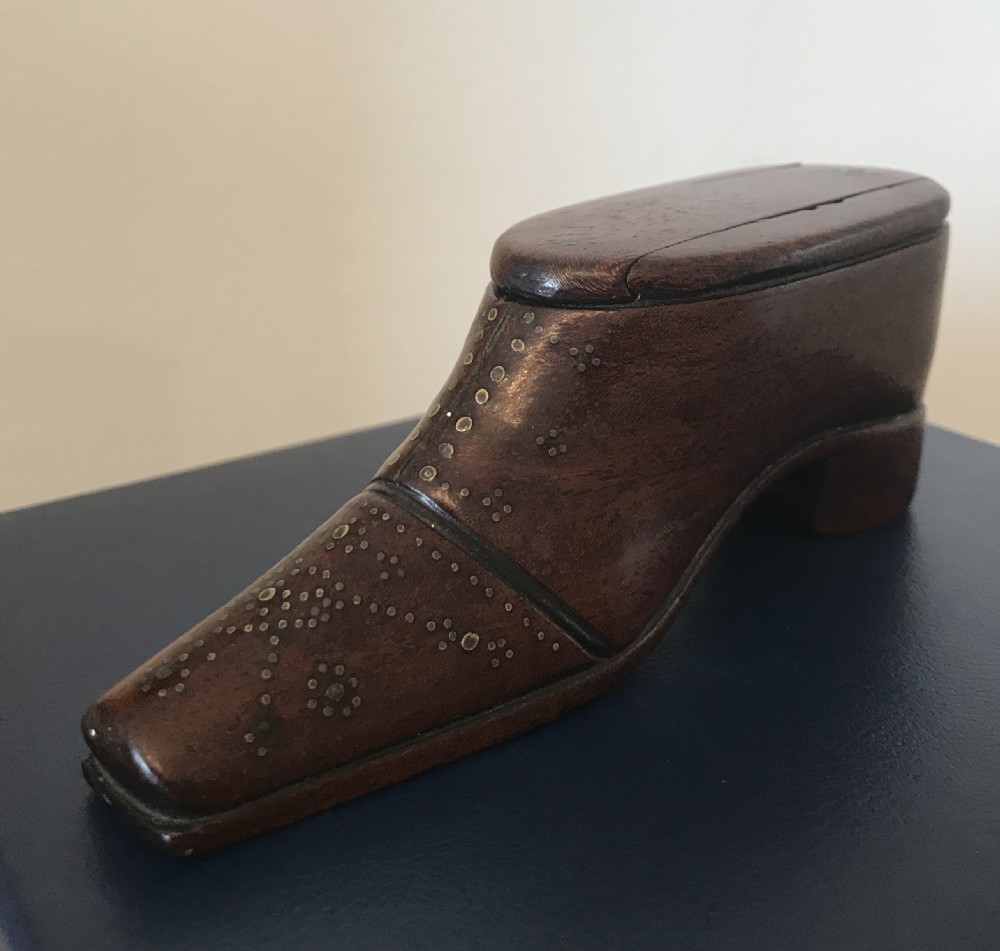 George III Snuff Shoe View IV