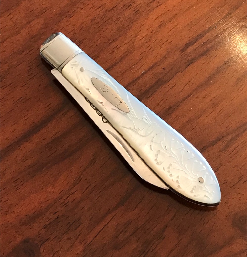 George V Silver Fruit Knife, 1935