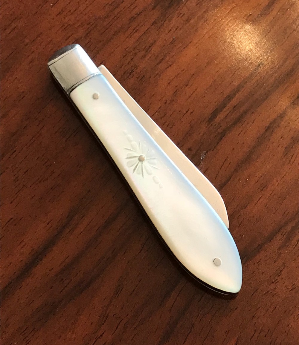 George V Silver Fruit Knife, 1935 View IV