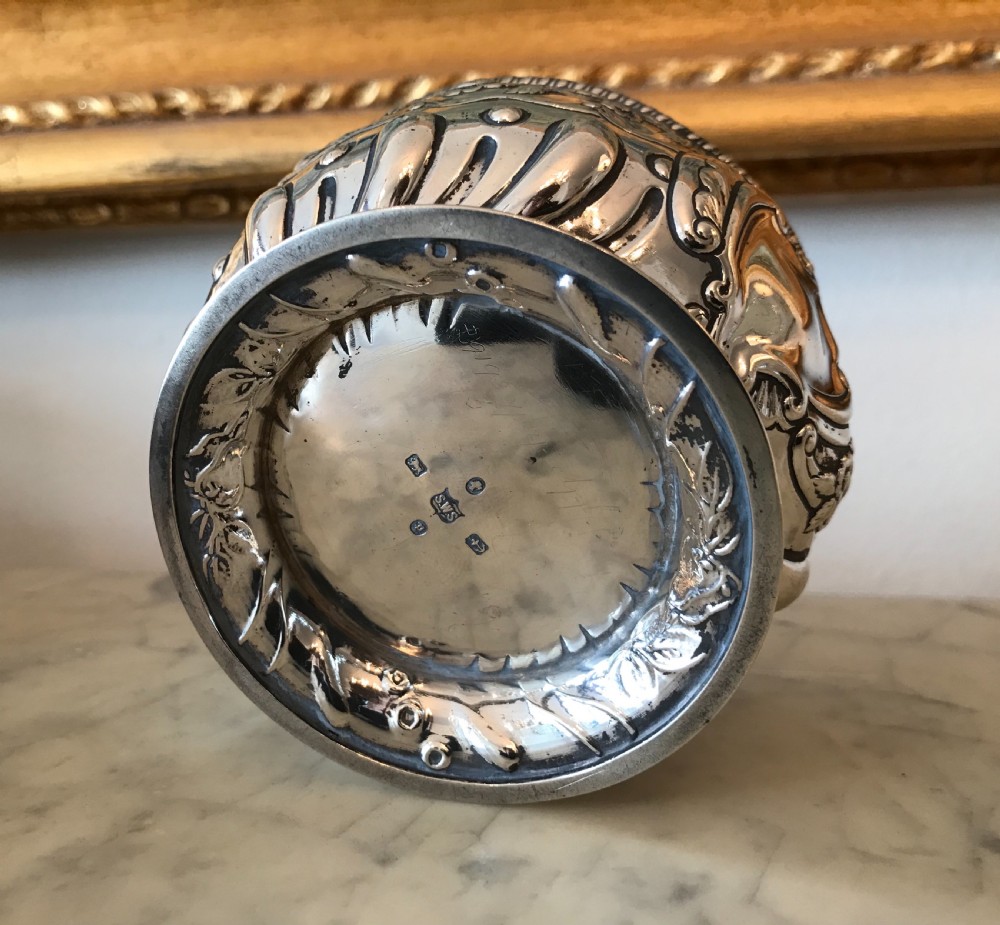 Victorian Solid Silver Rose Bowl View III
