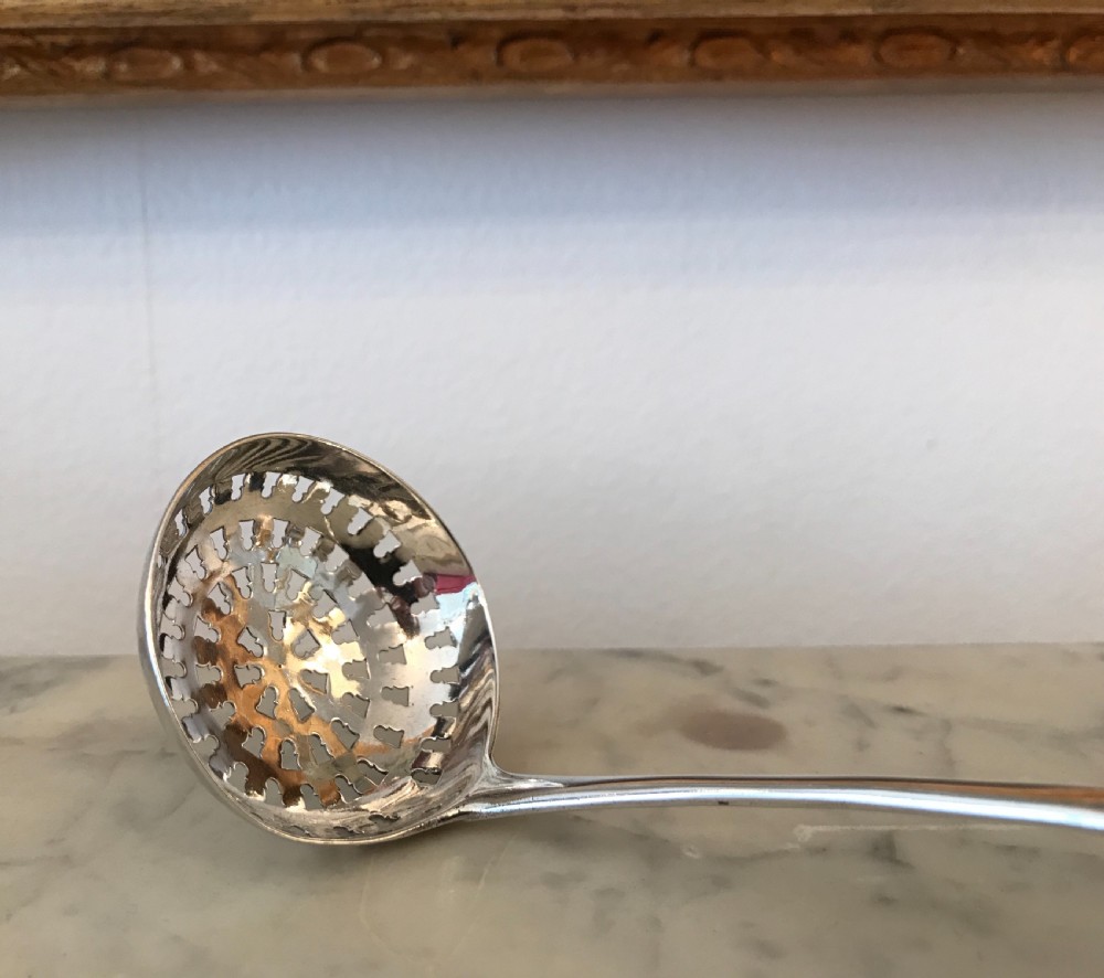 George III Silver Sifter Spoon, 1797 View II