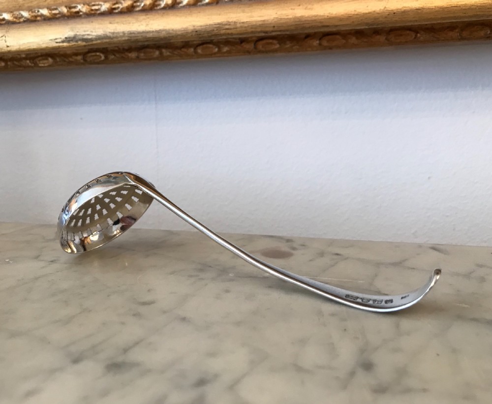 George III Silver Sifter Spoon, 1797 View IV