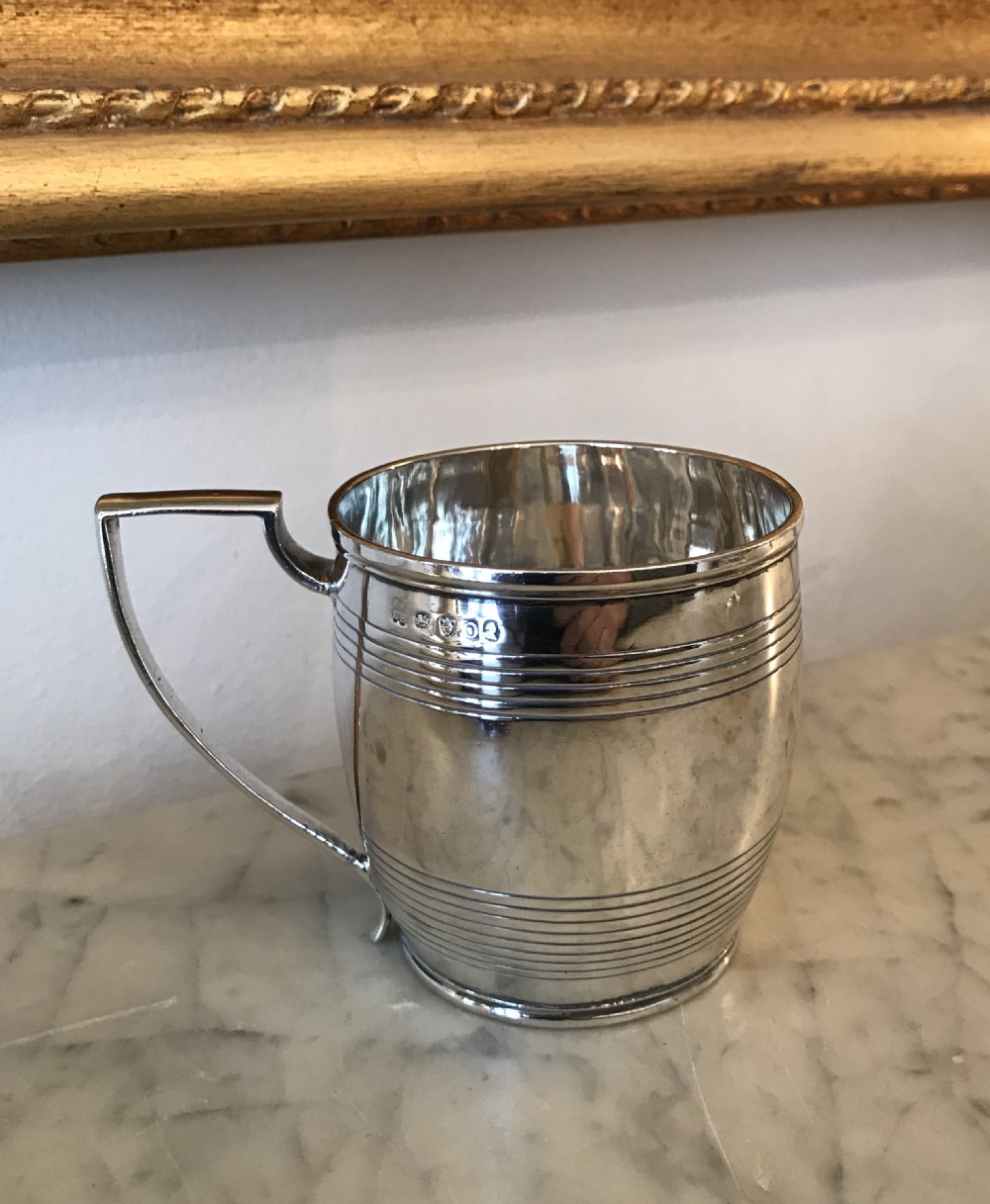 George III silver tankard, 1809