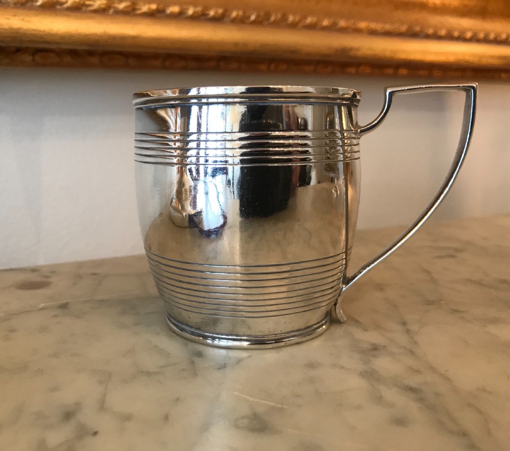George III silver tankard, 1809 View IV