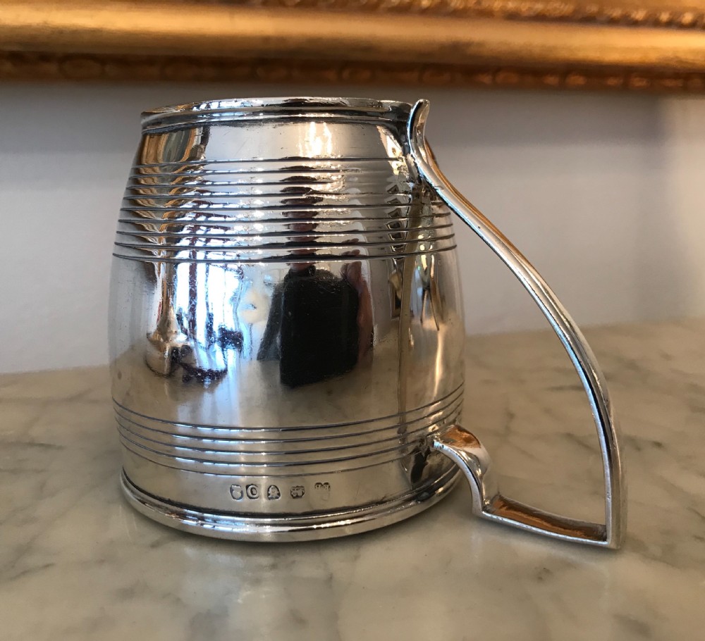 George III silver tankard, 1809 View VI