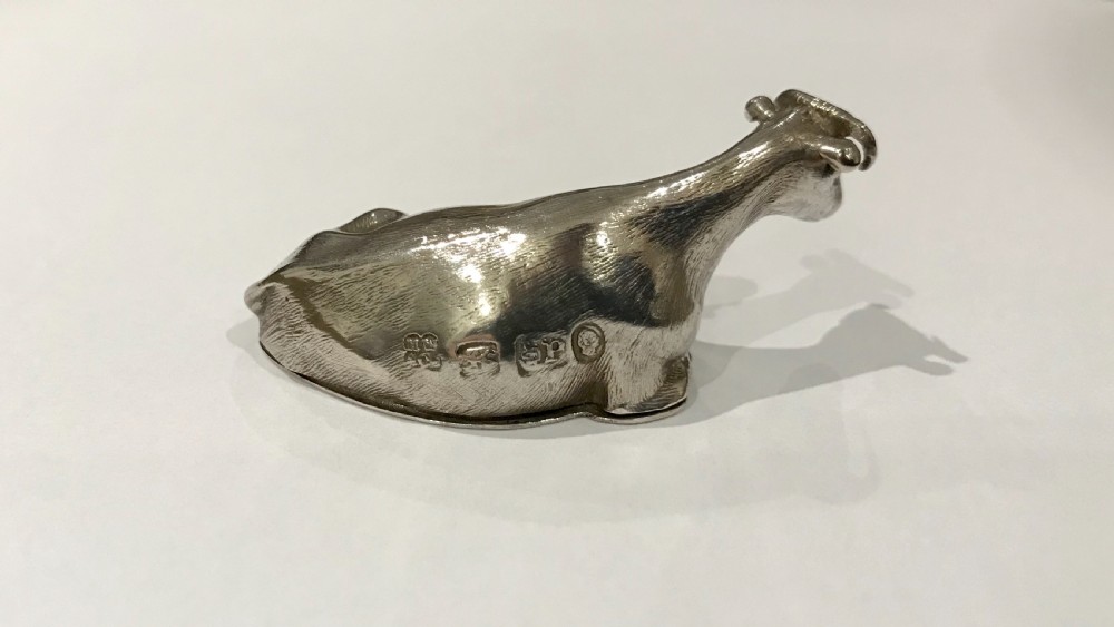 Rare William IV Silver Snuff Box, 1835 View VI