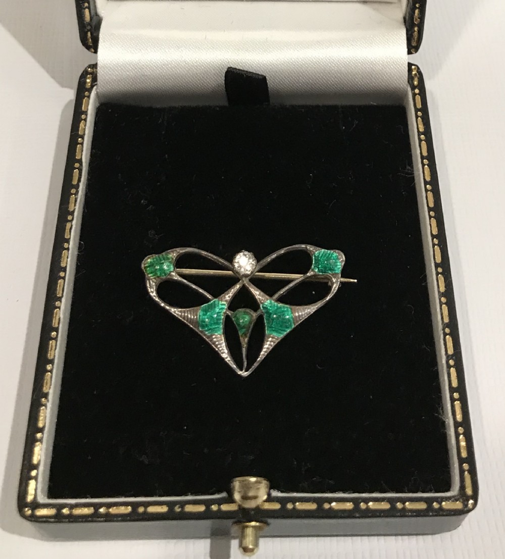 Arts & Crafts Brooch by Charles Horner, Chester
