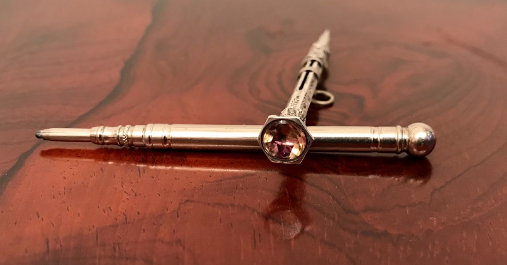 Two Late Victorian Silver Pencils View V
