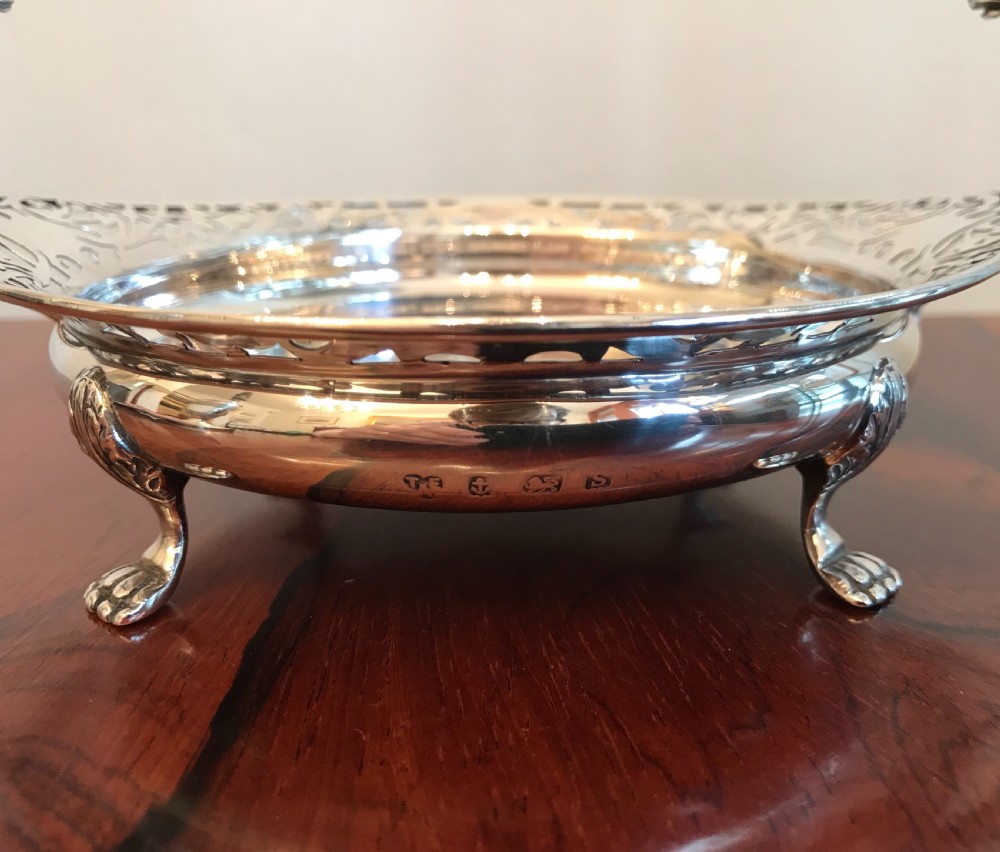 George V Silver Table Bowl, 1917 View V