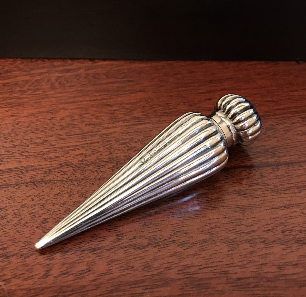 Victorian Silver Scent Bottle, 1885