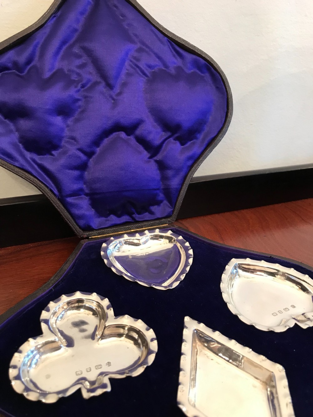 Set of Victorian Pin Trays by A J Zimmerman View II