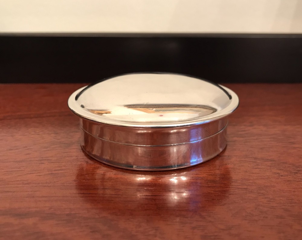George V Silver Table Snuff Box, 1917