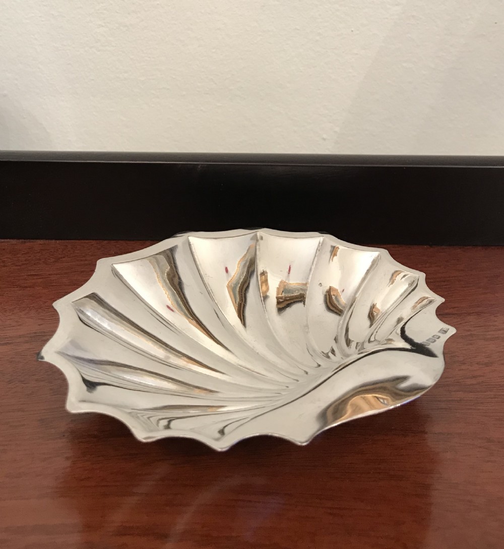 George V Silver Shell Dish, 1912