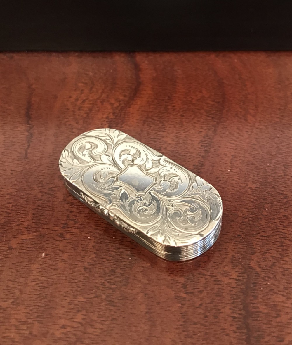 Quality Early Victorian Silver Vinaigrette 
