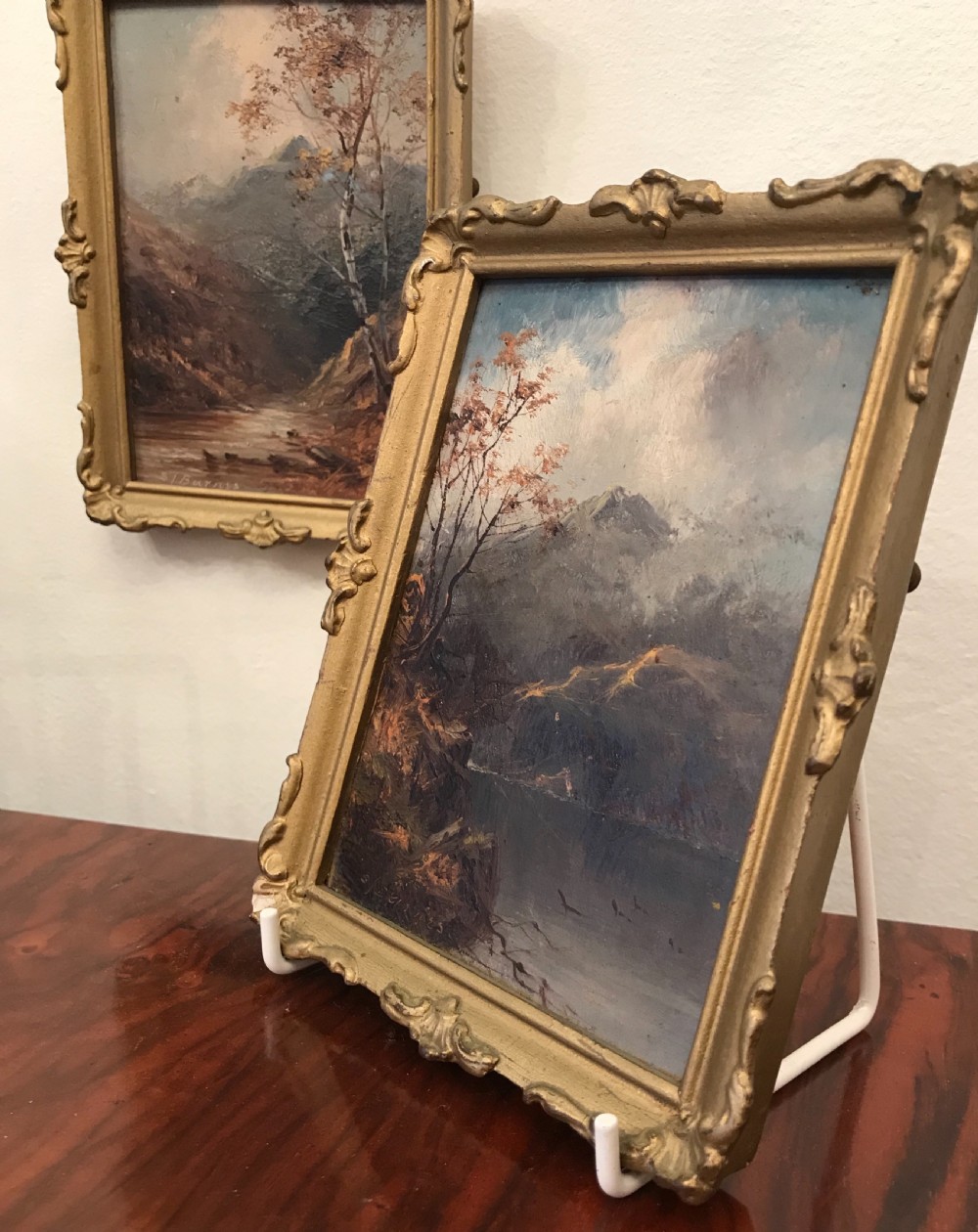 Pair of Victorian Oil Paintings by Samuel Barnes View III