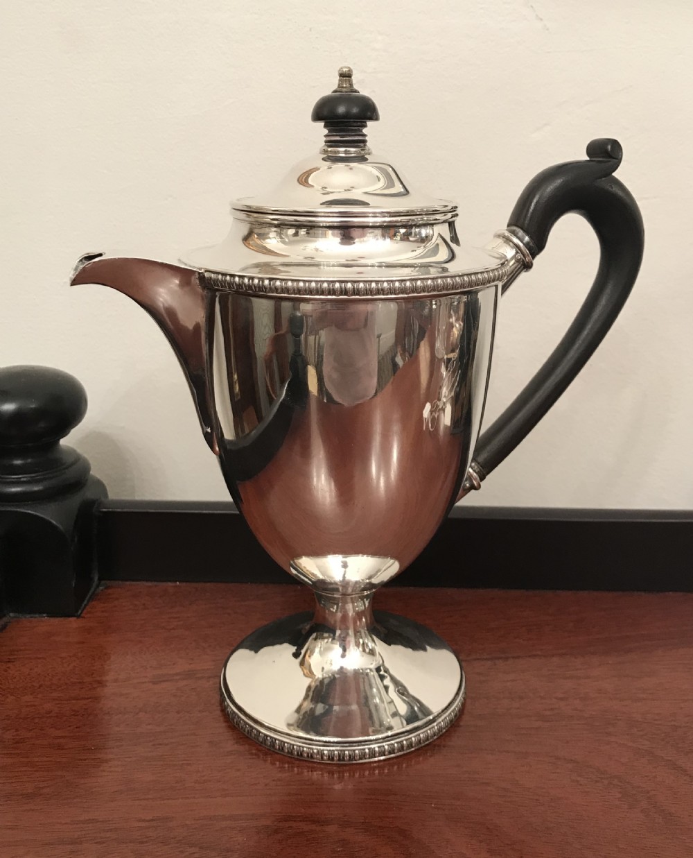 George V Silver Coffee Pot, Chester 1912