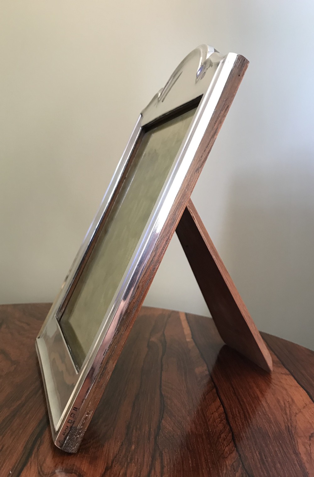 Quality Edwardian Silver Photograph Frame by Zimmerman  View II