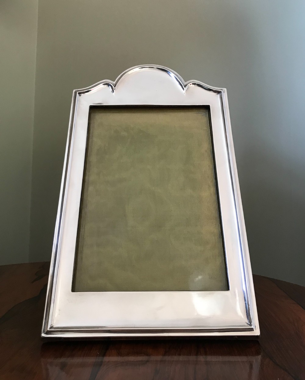 Quality Edwardian Silver Photograph Frame by Zimmerman  View III