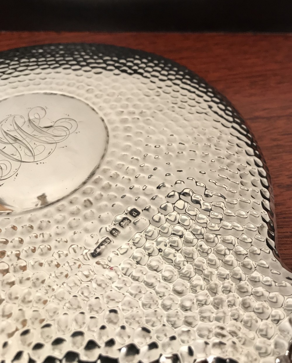 Edwardian Silver Hand Mirror View III