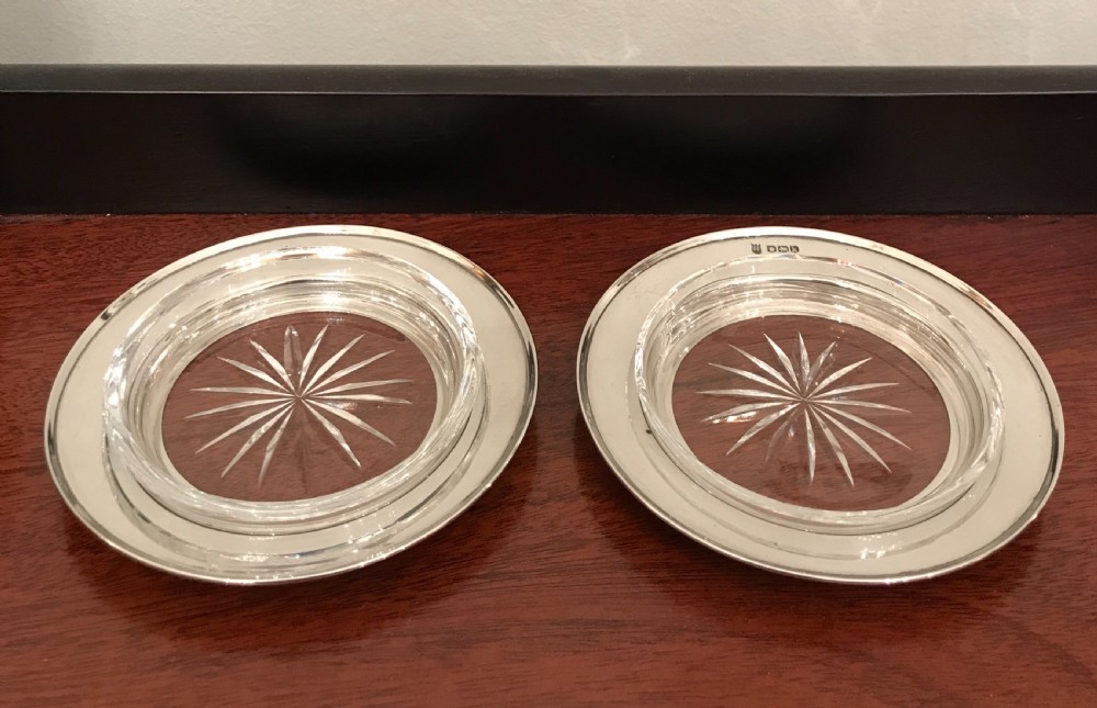 Pair Of George V Silver Table Dishes