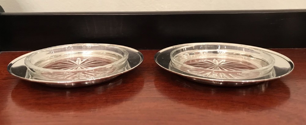 Pair Of George V Silver Table Dishes View VI