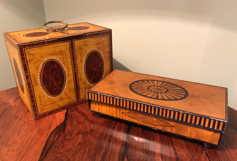 Pair Early 20th Century Biscuit Tins