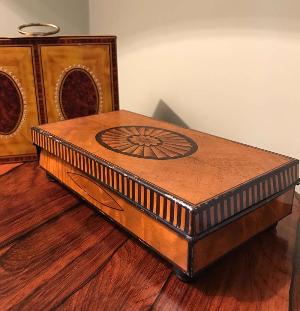 Pair Early 20th Century Biscuit Tins View II