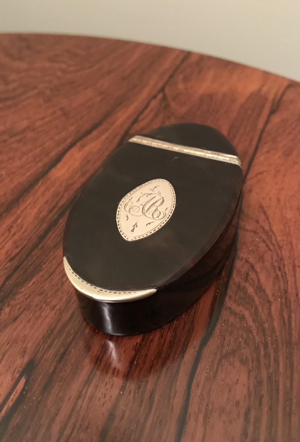 Stunning George III Tortoiseshell Snuff Box