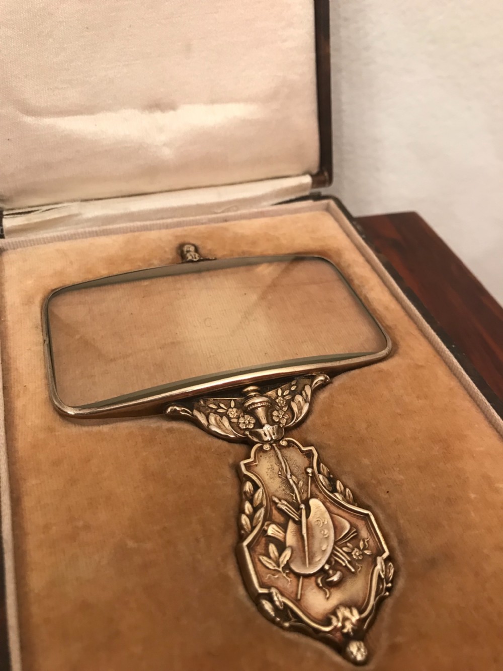 Stunning Magnifying Glass by Henri Lambin, Paris   View III