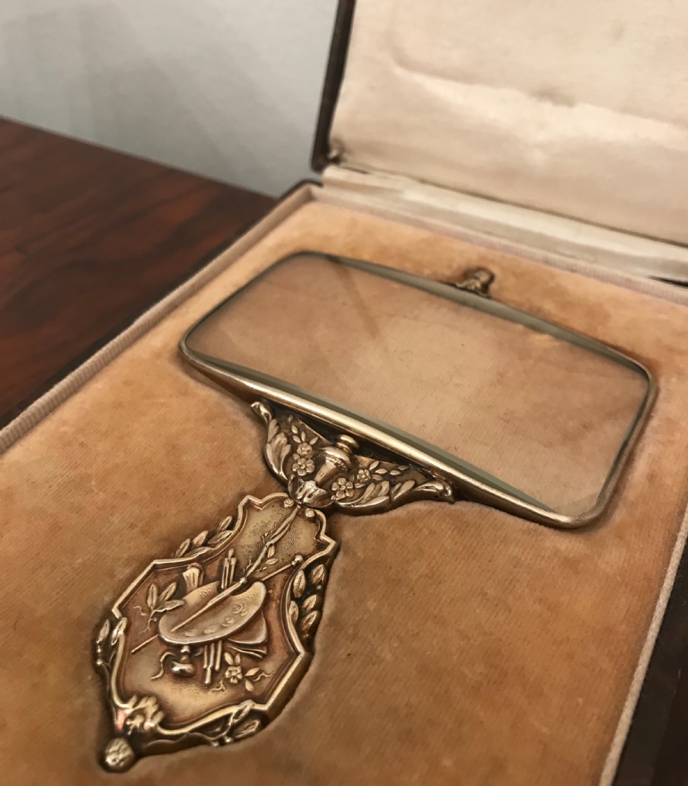 Stunning Magnifying Glass by Henri Lambin, Paris   View XI