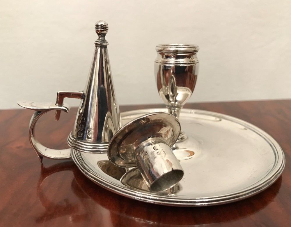 George III Silver Chamberstick by John Edwards III View III
