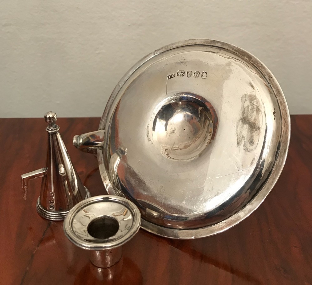 George III Silver Chamberstick by John Edwards III View V