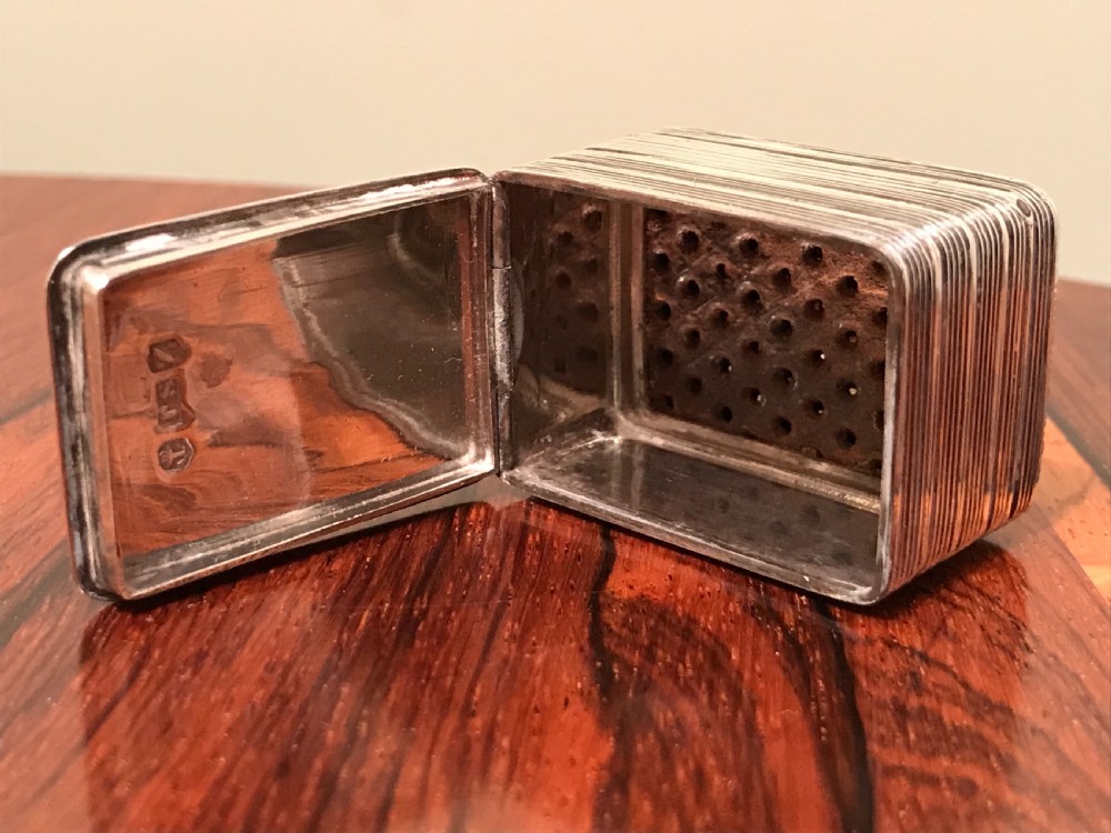 Quality George IV Silver Nutmeg Grater View III