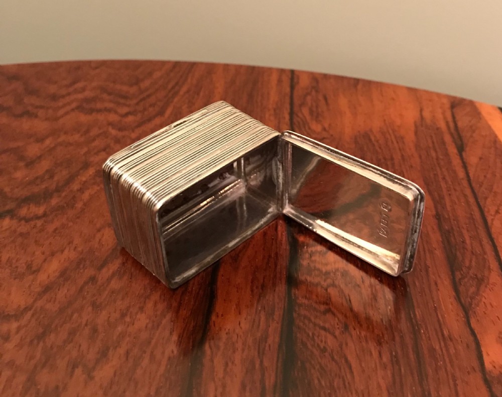 Quality George IV Silver Nutmeg Grater View VIII
