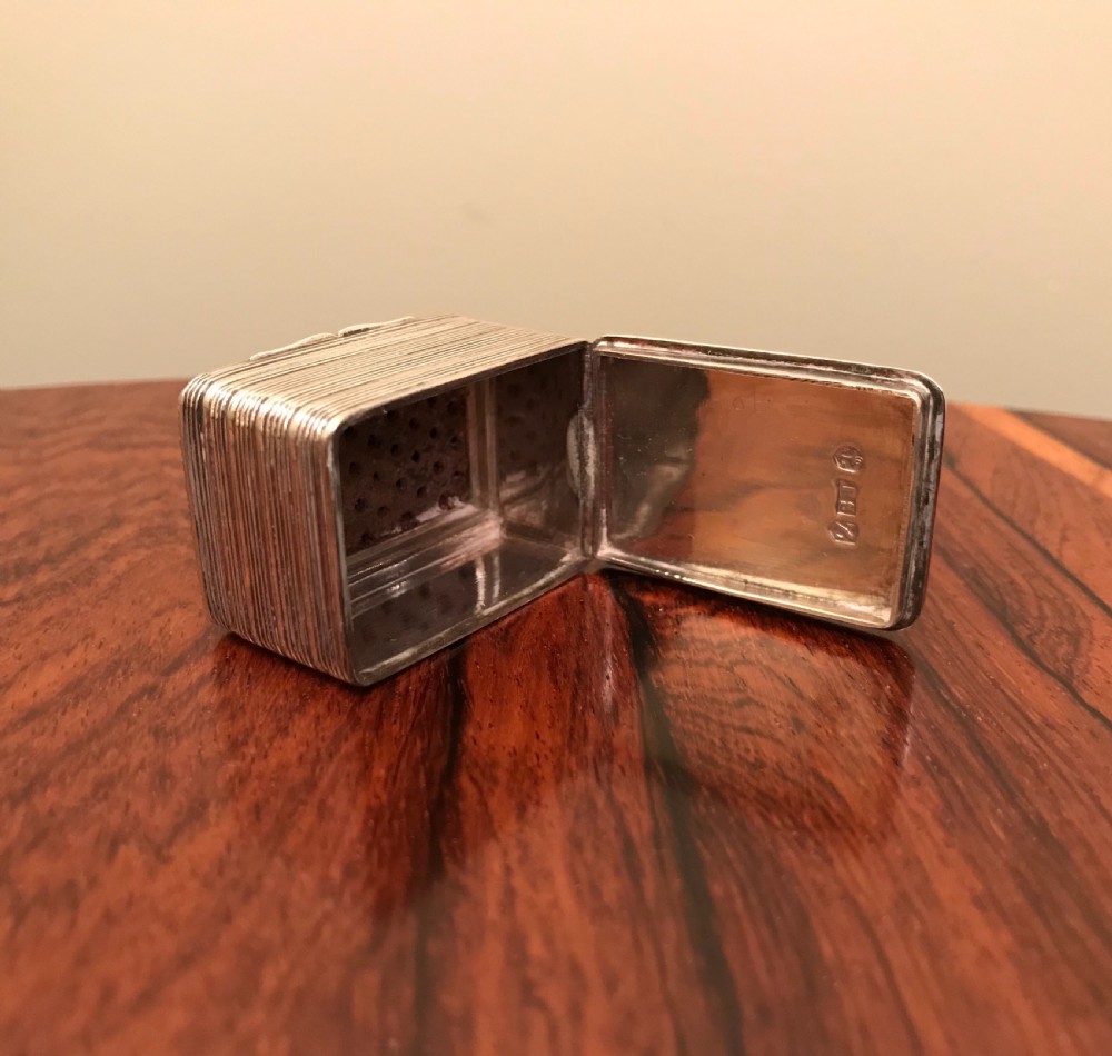Quality George IV Silver Nutmeg Grater View IX