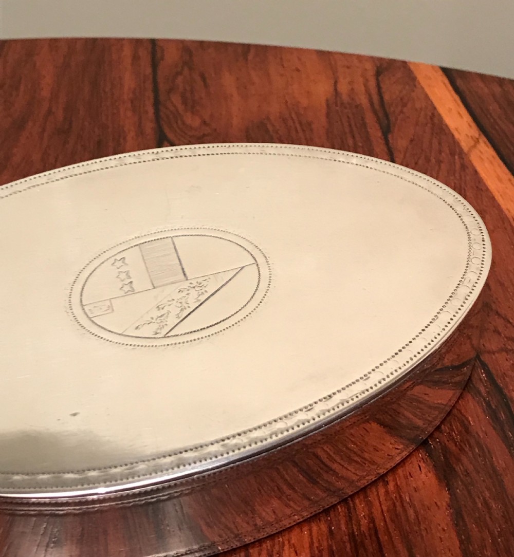 Large George III Silver Table Snuff Box by Phipps & Robinson View V