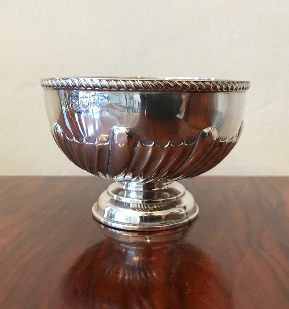 Victorian Silver Rose Bowl, 1897