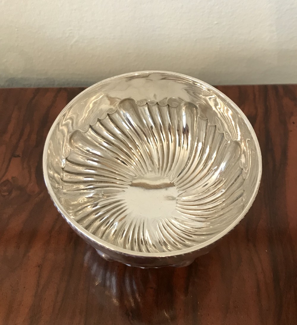 Victorian Silver Rose Bowl, 1897 View III
